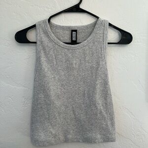 LSKD grey cropped tank — size xl